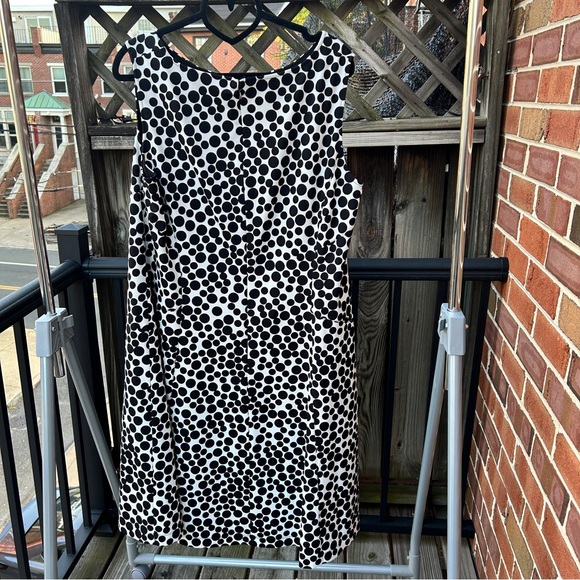 Kasper Dot Dress 16W - Picture 2 of 7